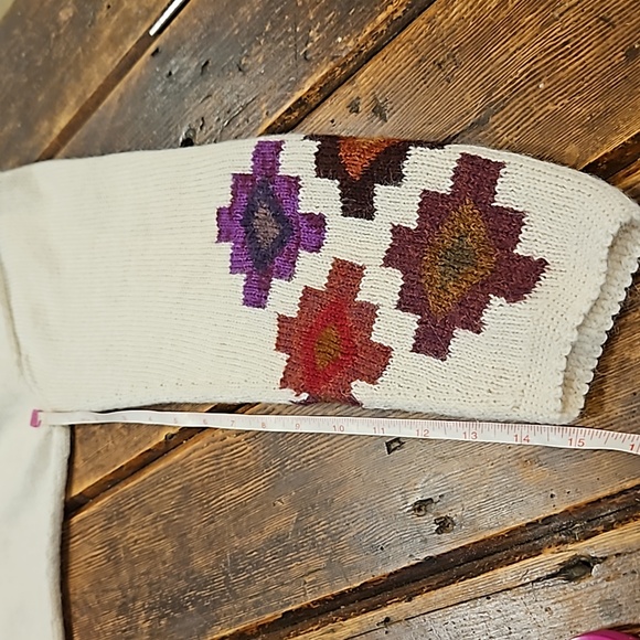 Baby Alpaca sweater Southwestern Style Sz Small - Picture 6 of 8